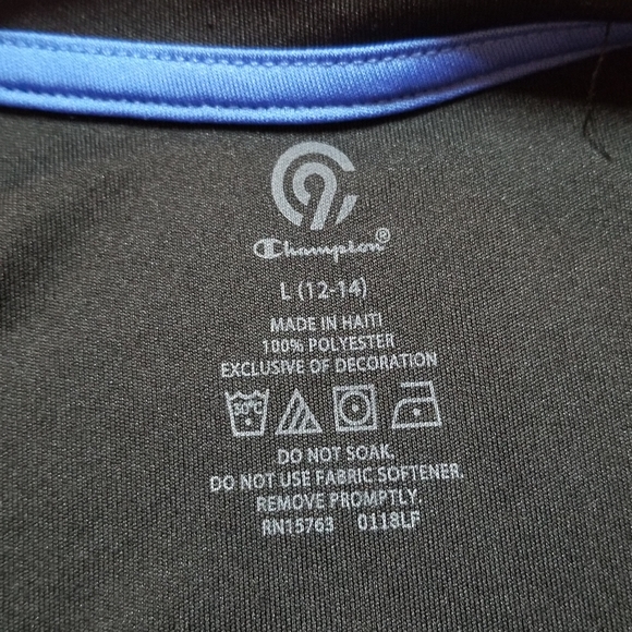 CHAMPION BOYS ATHLETIC "CANT BE STOPPED" T-SHIRT - Picture 2 of 6